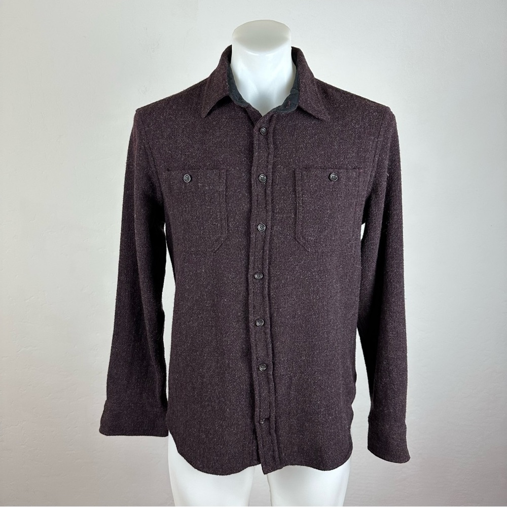 Taylor Stitch 100% Wool Utility Shirt